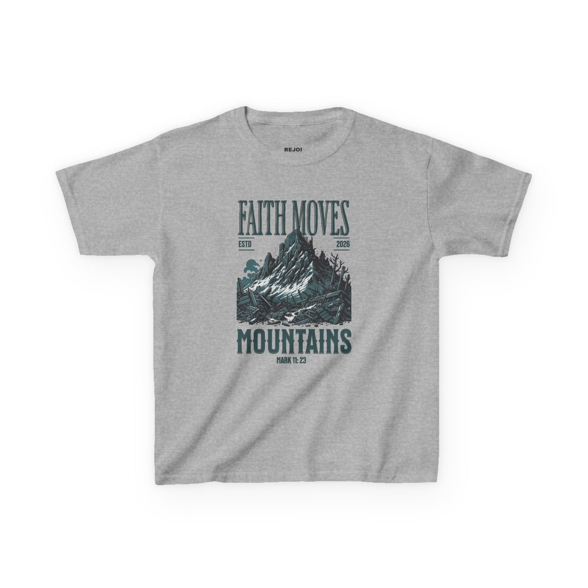 Faith Moves Mountains Youth Tee